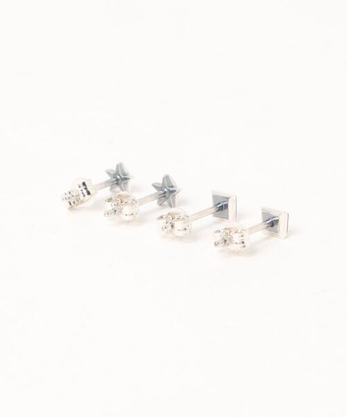 machen（マヘン）の「machen マヘン スタースタッズ＆ミニスタッズピアス SET（ピアス（両耳用）・レディース・シルバー・FREE）」の15枚目の写真