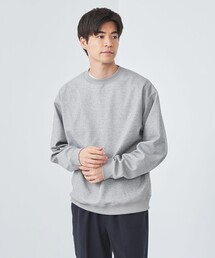 green label relaxing | ダブルフェイス ブラッシュド クルーネック カットソー(Tシャツ/カットソー)