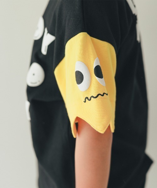 nicohrat（ニコフラート）の「nicohrat/ニコフラート モンスターTシャツ（Tシャツ/カットソー・キッズ・ベージュ系その他6/アイボリー/ブラック・140cm/130cm/120cm/110cm/100cm/90cm）」の6枚目の写真