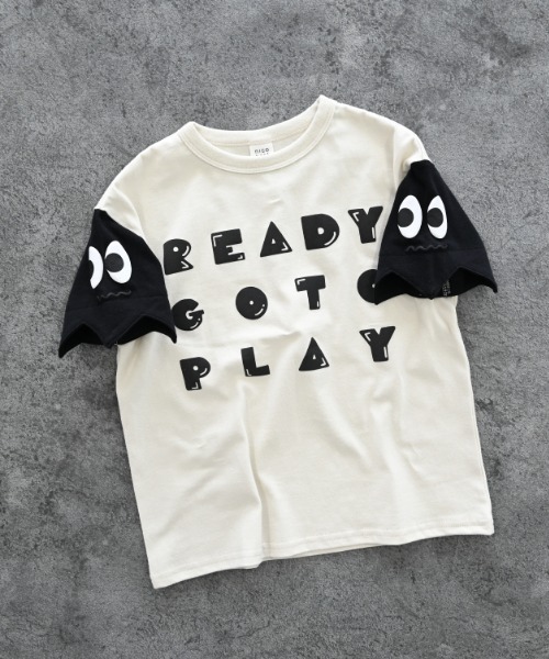 nicohrat（ニコフラート）の「nicohrat/ニコフラート モンスターTシャツ（Tシャツ/カットソー・キッズ・ベージュ系その他6/アイボリー/ブラック・140cm/130cm/120cm/110cm/100cm/90cm）」の20枚目の写真