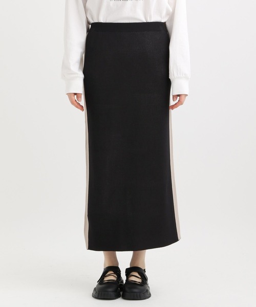 未使用UNITED ARROWS ニットレプシィムスカートセット 未使用タグ付き☆今期レプシィムの14ゲージアソートニットナロー