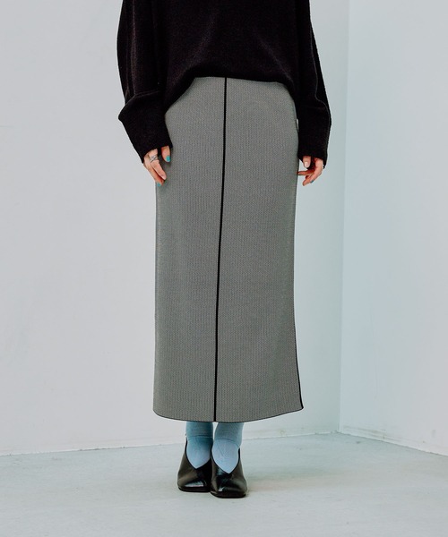 専用品 セール】14ゲージアソート柄ニットスカート 286165（スカート