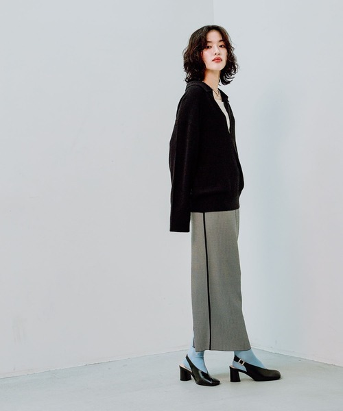 LEPSIM（レプシィム）の「14ゲージアソート柄ニットスカート