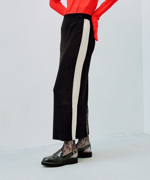 セール】14ゲージアソート柄ニットスカート 286165（スカート