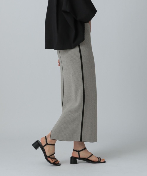 セール】14ゲージアソート柄ニットスカート 286165（スカート