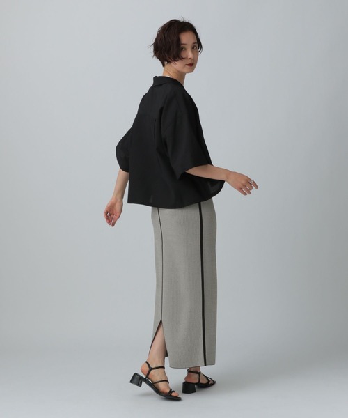 セール】14ゲージアソート柄ニットスカート 286165（スカート