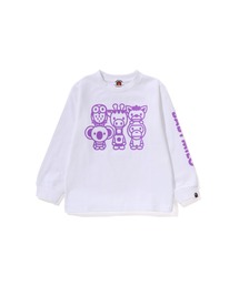 美品⭐️BAPE BABY MILO PLAY LAND Tシャツ2点セット100 BAPE KIDS® JAPAN OFFICIAL | BABY MILO®︎ BAND LS TEE 2025年8