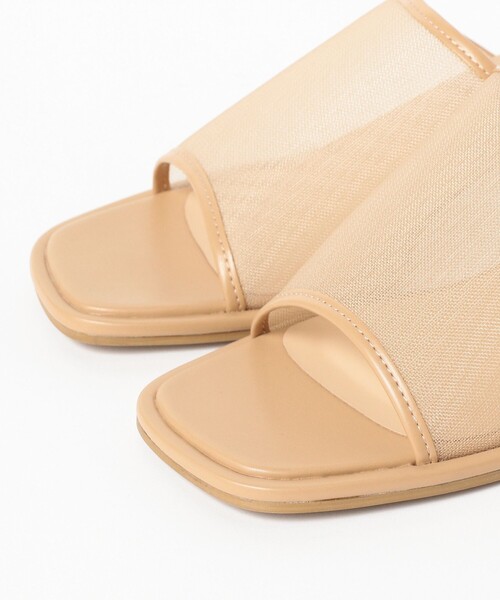 B:MING by BEAMS（ビーミングバイビームス）の「シアー ミュール（22.5～24.5cm）（サンダル・レディース・ブラック/ブラウン系その他・23.5cm/24.5cm/22.5cm）」の3枚目の写真