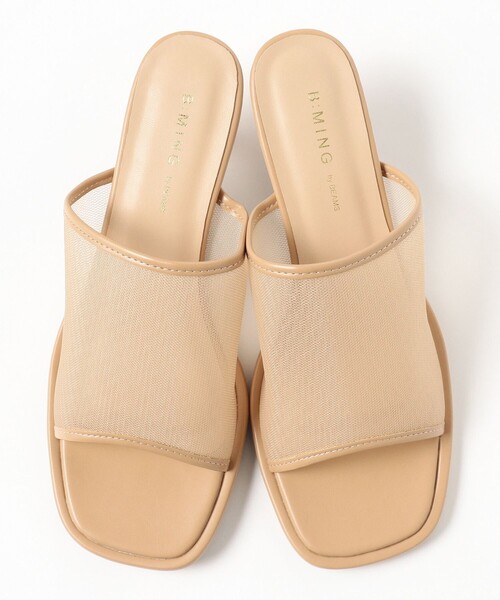 B:MING by BEAMS（ビーミングバイビームス）の「シアー ミュール（22.5～24.5cm）（サンダル・レディース・ブラック/ブラウン系その他・23.5cm/24.5cm/22.5cm）」の6枚目の写真