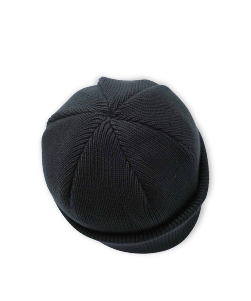 yoko sakamoto(ヨーコサカモト)の「【YOKO SAKAMOTO】 KNIT BIG WATCH CAP(ニットキャップ/ビーニー・メンズ・ブラック・FREE)」の3枚目の写真