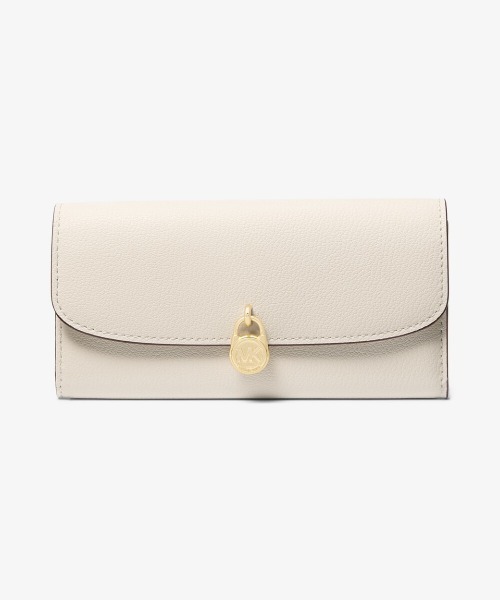 MICHAEL KORS/HAMILTONレザー コンチネンタル ウォレット ラージ 公式アウトレット】HAMILTON レザー フラップ コンチネンタル
