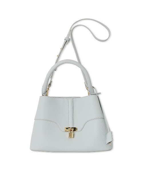 SNIDEL（スナイデル）の「パッドロックバッグ（ショルダーバッグ・レディース・ブラック/ライトベージュ/ピンクベージュ/サックスブルー/アイボリー/ライトブルー・FREE/F）」の4枚目の写真