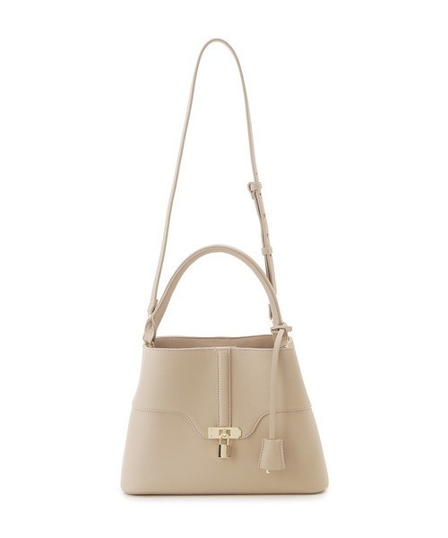 SNIDEL（スナイデル）の「パッドロックバッグ（ショルダーバッグ・レディース・ブラック/ライトベージュ/ピンクベージュ/サックスブルー/アイボリー/ライトブルー・FREE/F）」の14枚目の写真