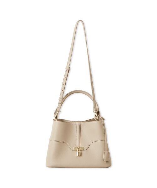 SNIDEL（スナイデル）の「パッドロックバッグ（ショルダーバッグ・レディース・ブラック/ライトベージュ/ピンクベージュ/サックスブルー/アイボリー/ライトブルー・FREE/F）」の16枚目の写真