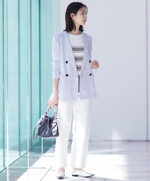 着る日傘/遮熱/UVケア】ダブルジャケット（スーツジャケット）｜INDIVI