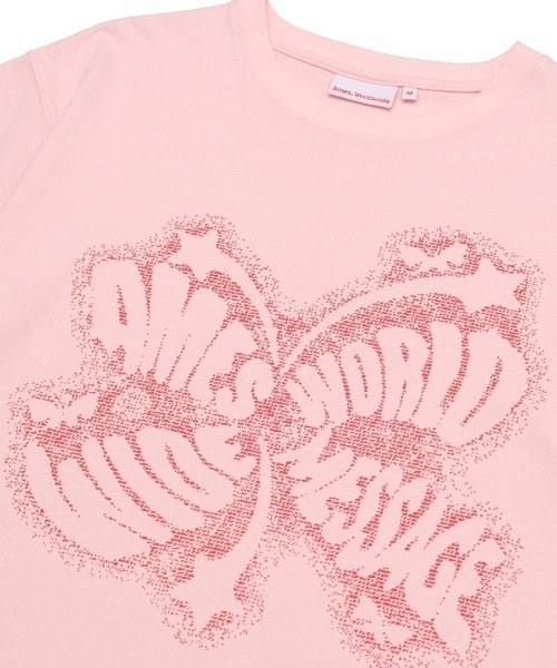 tシャツ A'GEM/9 × .kom 「AMESWORLDWIDE/アメスワールドワイド」CHARACTER SPRAY TEE/キャラクタースプレ AMESーWORLDWIDE tシャツ A'GEM/9 × .kom 「AMESWORLDWIDE