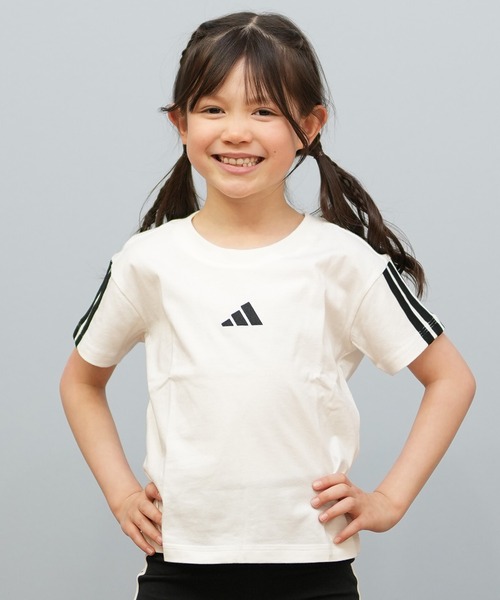 セール】adidas/アディダス K ESS 3ST Tｼｬﾂ キッズ Tシャツ