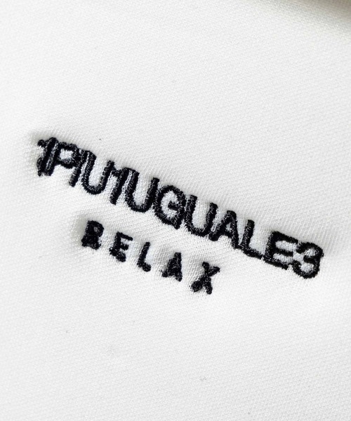 1PIU1UGUALE3  RELAX （ウノピゥウノウグァーレトレ リラックス）の「1PIU1UGUALE3 RELAX(ウノピゥウノウグァーレトレ リラックス)ブランドロゴ ポンチウエストバッグ ボディバッグ（ボディバッグ/ウエストポーチ・メンズ・ブラック/ホワイト・ONE SIZE）」の14枚目の写真