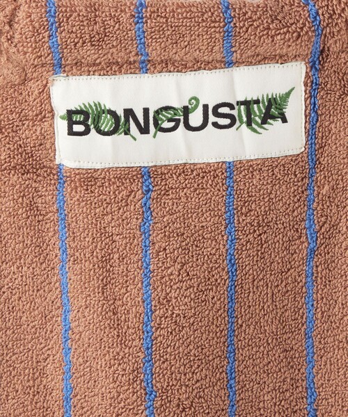green label relaxing(グリーンレーベルリラクシング)の「<BONGUSTA>ストライプ トートバッグ(トートバッグ・レディース・ケリーグリーン/ライラック/ブラウン/クリーム・FREE)」の17枚目の写真