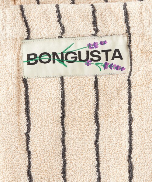 green label relaxing(グリーンレーベルリラクシング)の「<BONGUSTA>ストライプ トートバッグ(トートバッグ・レディース・ケリーグリーン/ライラック/ブラウン/クリーム・FREE)」の21枚目の写真