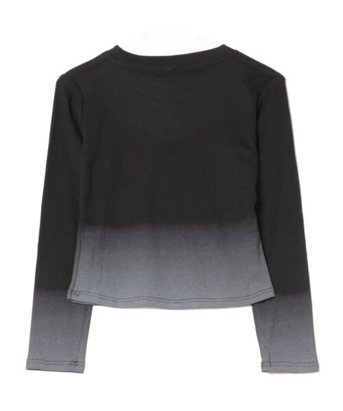 i-dare(アイディア)の「【i-dare】グラデーションカラー カットソー(Tシャツ/カットソー・レディース・グレー/ブラック/ホワイト/ブラウン・X-LARGE/LARGE/MEDIUM/SMALL)」の7枚目の写真