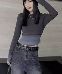 i-dare | 【i-dare】グラデーションカラー カットソー(Tシャツ/カットソー)