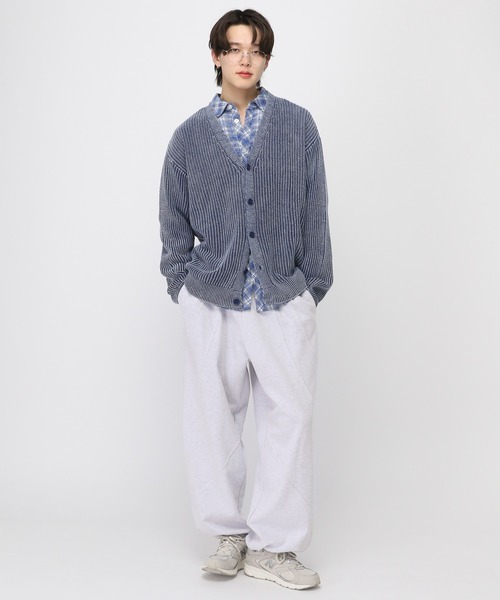 3.3 Field Trip （3.3フィールドトリップ）の「3.3 Field Trip／ステッチパンツ（スウェットパンツ・メンズ・ライトグレー/ブラック・FREE）」の19枚目の写真