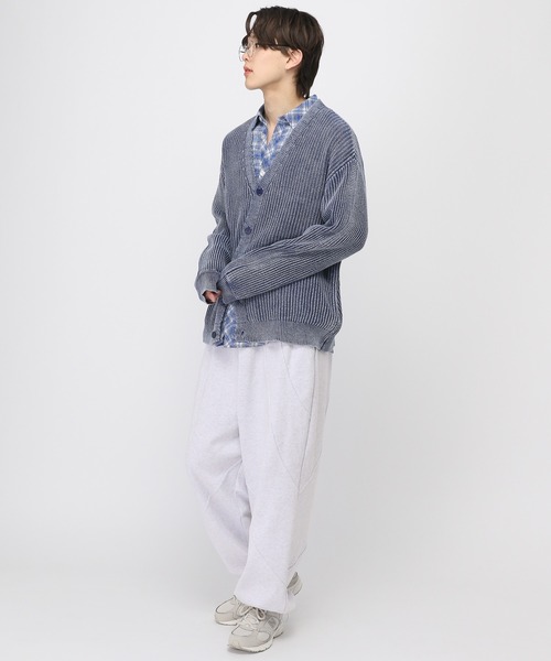 3.3 Field Trip （3.3フィールドトリップ）の「3.3 Field Trip／ステッチパンツ（スウェットパンツ・メンズ・ライトグレー/ブラック・FREE）」の20枚目の写真