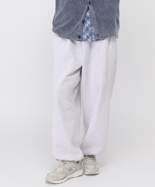 3.3 Field Trip （3.3フィールドトリップ）の「3.3 Field Trip／ステッチパンツ（スウェットパンツ・メンズ・ライトグレー/ブラック・FREE）」の22枚目の写真