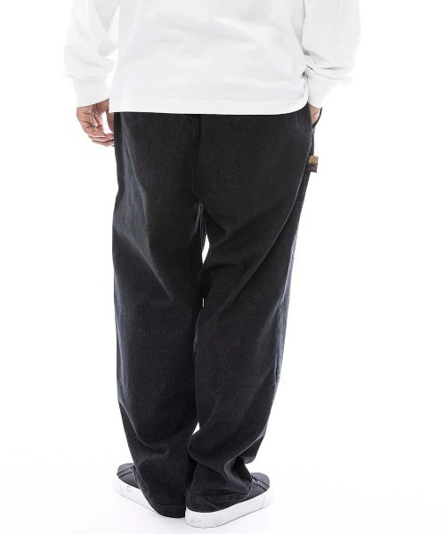 ELEMENT(エレメント)の「ELEMENT メンズ SHOD PANTS DOUBLE デニムパンツ 【2025年春夏モデル】/エレメントワイドデニムパンツ(デニムパンツ・メンズ・ブラック系その他/ライトインディゴブルー/インディゴブルー・MEDIUM/LARGE/X-LARGE)」の5枚目の写真