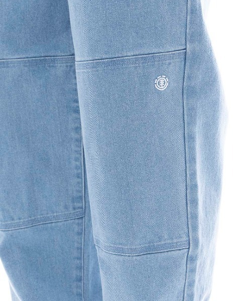 ELEMENT(エレメント)の「ELEMENT メンズ SHOD PANTS DOUBLE デニムパンツ 【2025年春夏モデル】/エレメントワイドデニムパンツ(デニムパンツ・メンズ・ブラック系その他/ライトインディゴブルー/インディゴブルー・MEDIUM/LARGE/X-LARGE)」の16枚目の写真