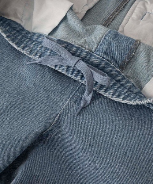 ELEMENT(エレメント)の「ELEMENT メンズ SHOD PANTS DOUBLE デニムパンツ 【2025年春夏モデル】/エレメントワイドデニムパンツ(デニムパンツ・メンズ・ブラック系その他/ライトインディゴブルー/インディゴブルー・MEDIUM/LARGE/X-LARGE)」の18枚目の写真