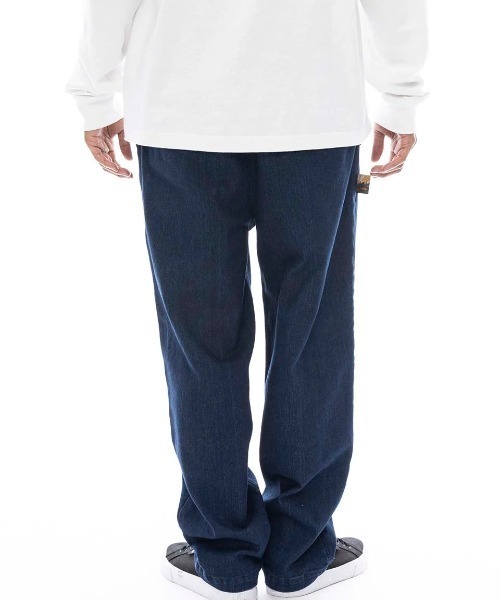 ELEMENT(エレメント)の「ELEMENT メンズ SHOD PANTS DOUBLE デニムパンツ 【2025年春夏モデル】/エレメントワイドデニムパンツ(デニムパンツ・メンズ・ブラック系その他/ライトインディゴブルー/インディゴブルー・MEDIUM/LARGE/X-LARGE)」の8枚目の写真