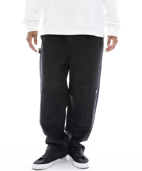 ELEMENT(エレメント)の「ELEMENT メンズ SHOD PANTS DOUBLE デニムパンツ 【2025年春夏モデル】/エレメントワイドデニムパンツ(デニムパンツ・メンズ・ブラック系その他/ライトインディゴブルー/インディゴブルー・MEDIUM/LARGE/X-LARGE)」の21枚目の写真