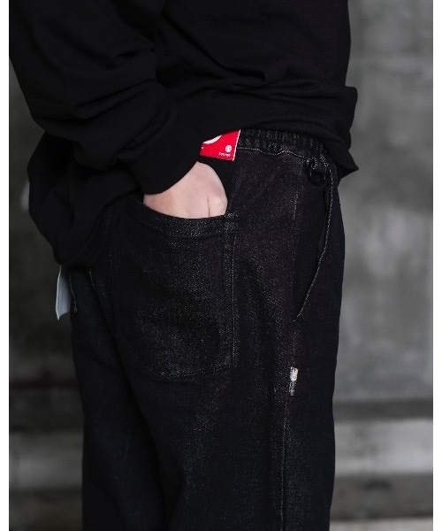 ELEMENT(エレメント)の「ELEMENT メンズ SHOD PANTS DOUBLE デニムパンツ 【2025年春夏モデル】/エレメントワイドデニムパンツ(デニムパンツ・メンズ・ブラック系その他/ライトインディゴブルー/インディゴブルー・MEDIUM/LARGE/X-LARGE)」の20枚目の写真
