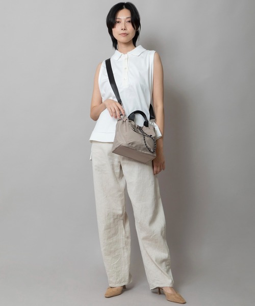 Munich（ミューニック）の「2way ドロストミニバッグ（ショルダーバッグ・レディース・ブラック/カーキ/ベージュ/ブラウン・FREE）」の21枚目の写真