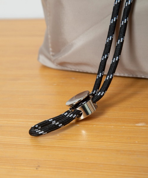 Munich（ミューニック）の「2way ドロストミニバッグ（ショルダーバッグ・レディース・ブラック/カーキ/ベージュ/ブラウン・FREE）」の17枚目の写真