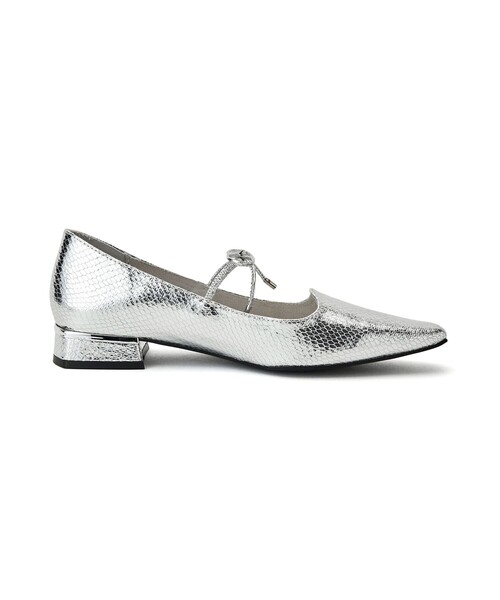 SY UNITED ARROWS(シーユナイテッドアローズ)の「<SY>ウェーブカットリボン フラット25●↑(パンプス・レディース・ブラック/シルバー/ケリーグリーン・22cm/22.5cm/23cm/23.5cm/24cm/24.5cm/25cm)」の18枚目の写真