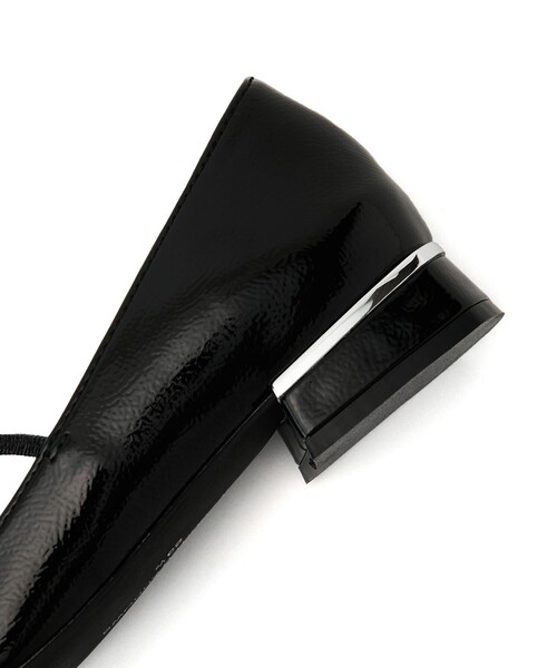 SY UNITED ARROWS(シーユナイテッドアローズ)の「<SY>ウェーブカットリボン フラット25●↑(パンプス・レディース・ブラック/シルバー/ケリーグリーン・22cm/22.5cm/23cm/23.5cm/24cm/24.5cm/25cm)」の10枚目の写真