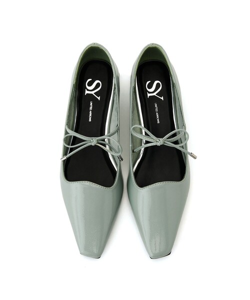 セール】＜SY＞ウェーブカットリボン フラット25○↑（パンプス）｜SY
