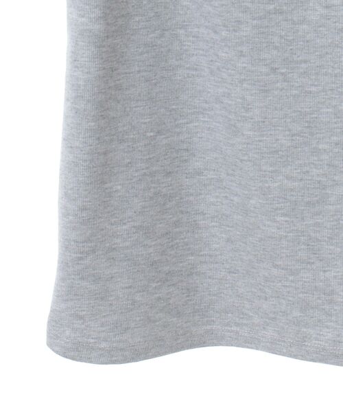 YECCA VECCA（イェッカヴェッカ）の「2wayスクエアリブタンクトップ（タンクトップ・レディース・杢グレー/ブラック/ブラウン/アイボリー・FREE）」の9枚目の写真