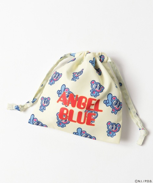 Me%（ミィパーセント）の「【ANGEL BLUE】キンチャクポーチ 234550（ポーチ・レディース・ホワイト/ライトブルー/レッド/ピンク/アイボリー・FREE）」の17枚目の写真