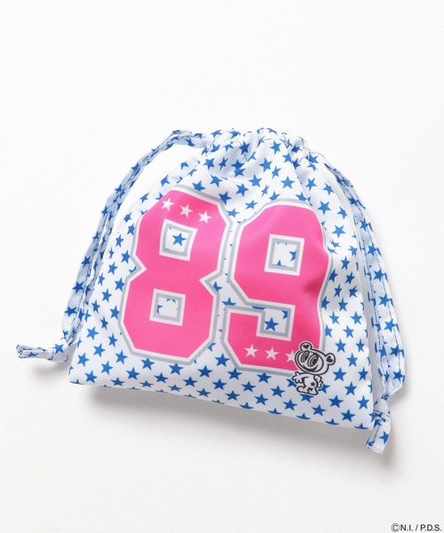 Me%（ミィパーセント）の「【ANGEL BLUE】キンチャクポーチ 234550（ポーチ・レディース・ホワイト/ライトブルー/レッド/ピンク/アイボリー・FREE）」の18枚目の写真