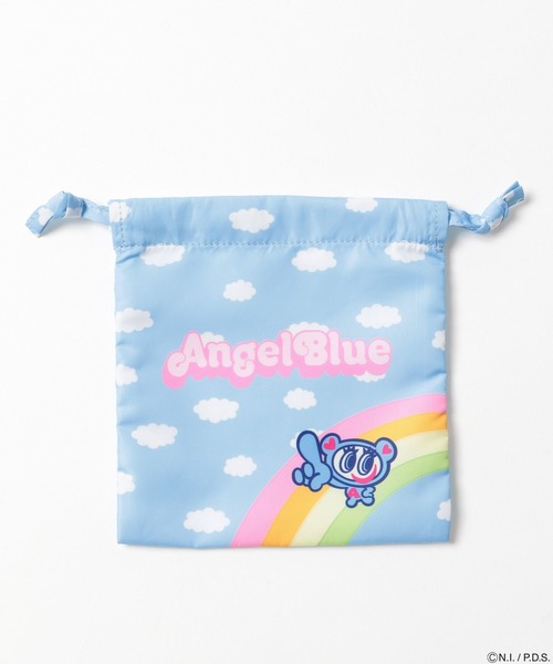 Me%（ミィパーセント）の「【ANGEL BLUE】キンチャクポーチ 234550（ポーチ・レディース・ホワイト/ライトブルー/レッド/ピンク/アイボリー・FREE）」の22枚目の写真