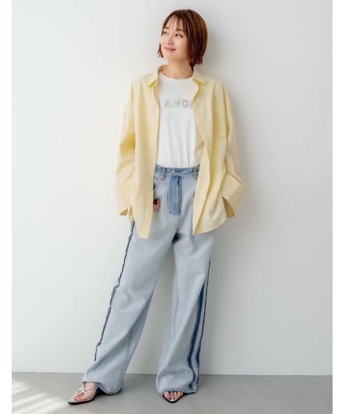 セール】[2025SS COLLECTION]オックスビッグカフスワイド