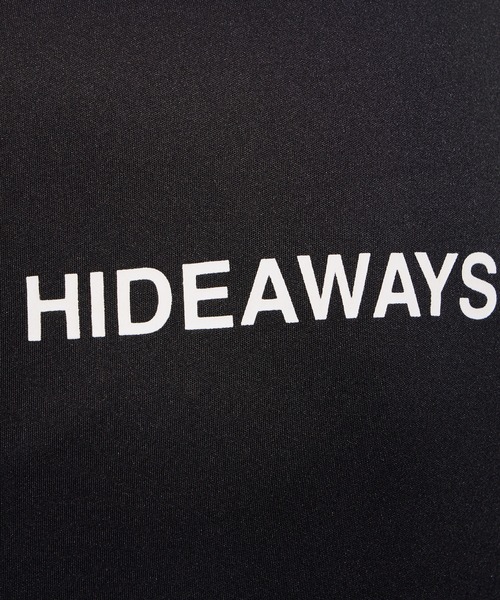HIDEAWAYS NICOLE(ハイダウェイニコル)の「【WEB限定】ビッグロゴプリント半袖Tシャツ(Tシャツ/カットソー・メンズ・ブラック/サックスブルー/ブルーグリーン/オフホワイト/アッシュグレー・MEDIUM/LARGE/X-LARGE)」の19枚目の写真