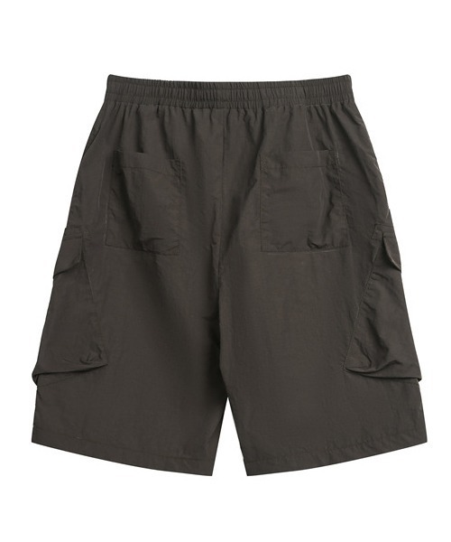 rehacer(レアセル)の「R. : Slash Cargo Pocket Nylon Shorts(その他パンツ・メンズ・ダークブラウン/カーキ・MEDIUM/LARGE)」の8枚目の写真