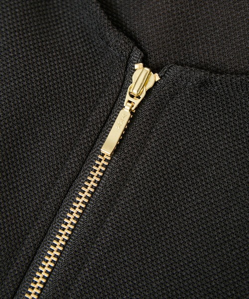 ROPE' PICNIC（ロペピクニック）の「メッシュペプラムブルゾン（ブルゾン・レディース・ベージュ/ブラック/ホワイト・38）」の4枚目の写真