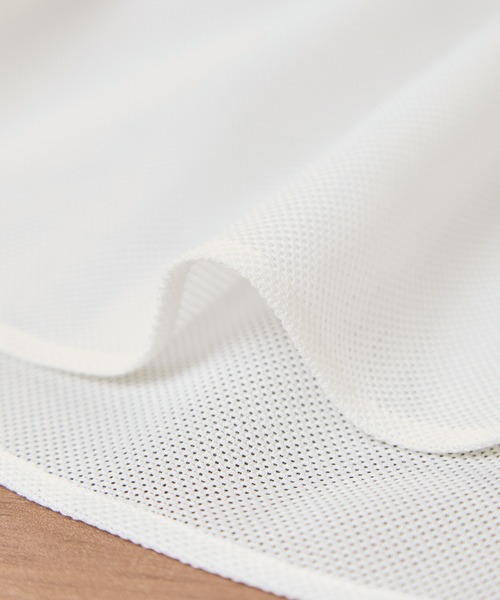 ROPE' PICNIC（ロペピクニック）の「メッシュペプラムブルゾン（ブルゾン・レディース・ベージュ/ブラック/ホワイト・38）」の6枚目の写真