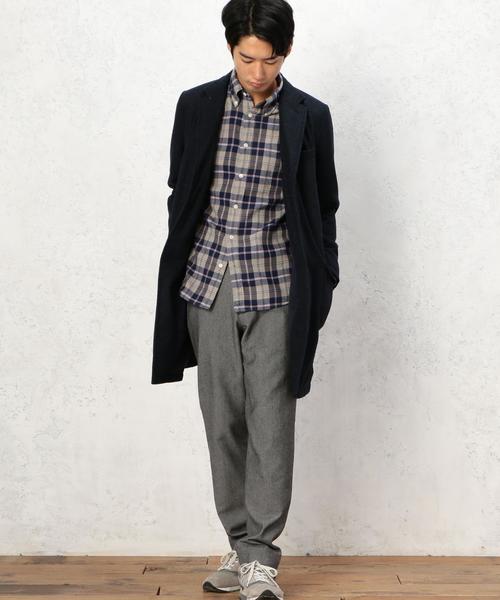 green label relaxing（グリーンレーベルリラクシング）の「WO/SER PADING チェスターコート◆（チェスターコート・メンズ・ネイビー・SMALL/LARGE/MEDIUM）」の5枚目の写真